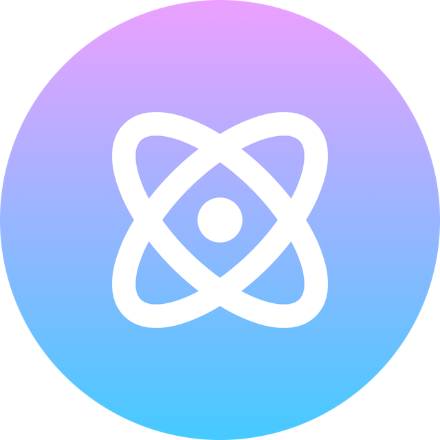 Atom icon for SaaS logo