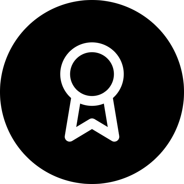 Award icon for Website logo