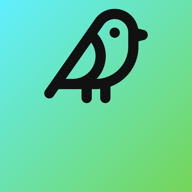Bird icon for Portfolio logo