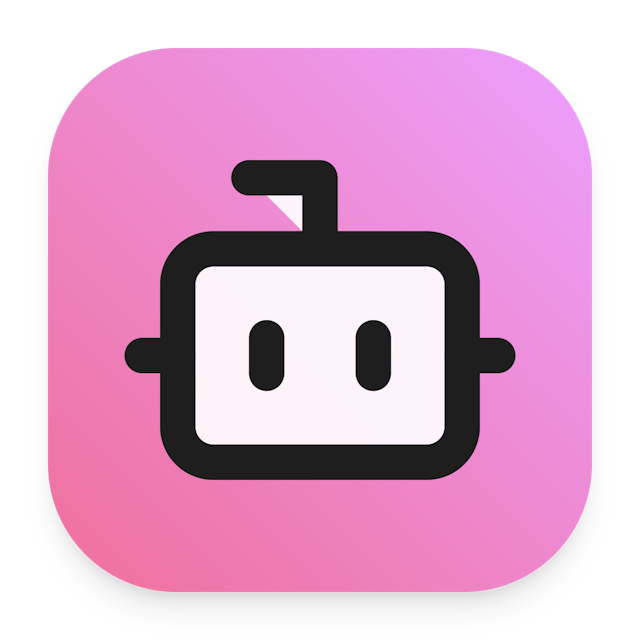 Bot icon for Mobile App logo
