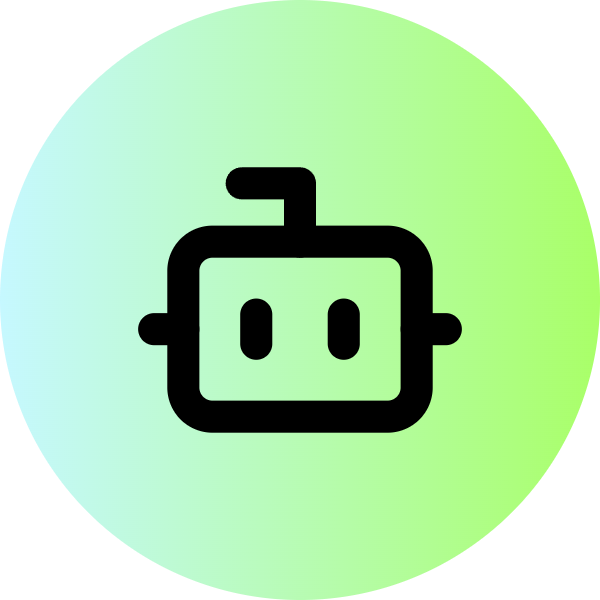 Bot icon for SaaS logo