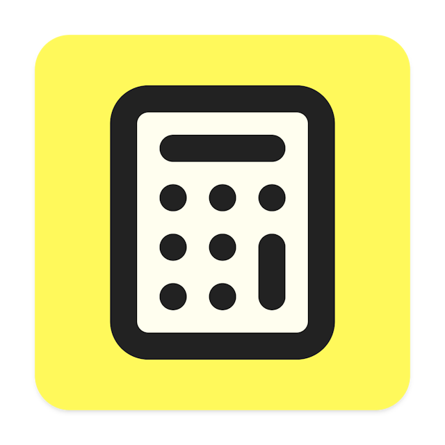 Calculator icon for Game logo