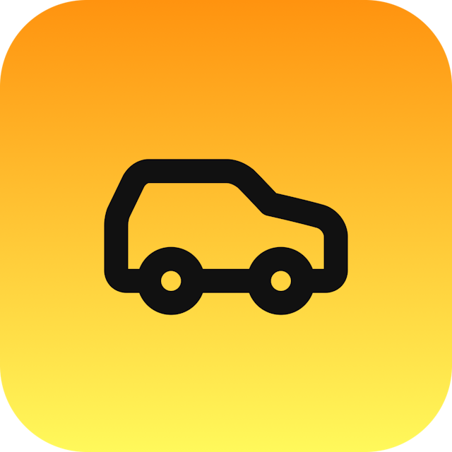 Car icon for Ecommerce logo