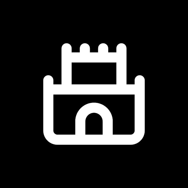 Castle icon for Game logo
