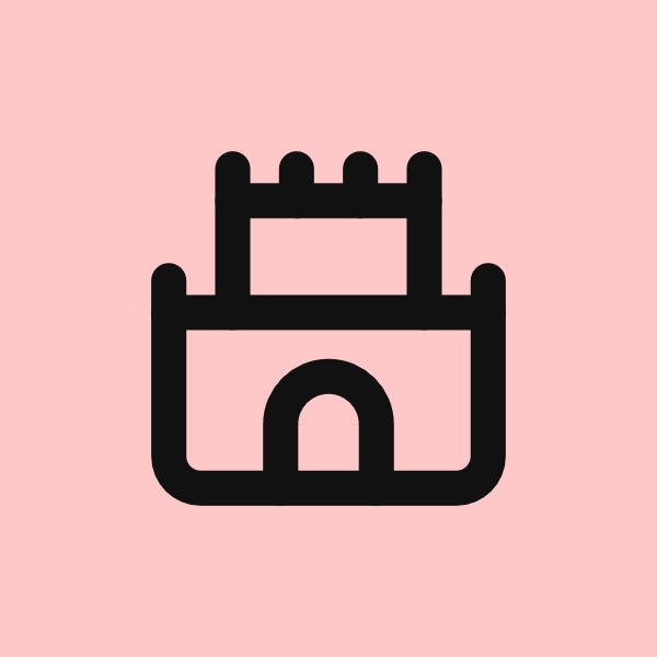 Castle icon for Mobile App logo