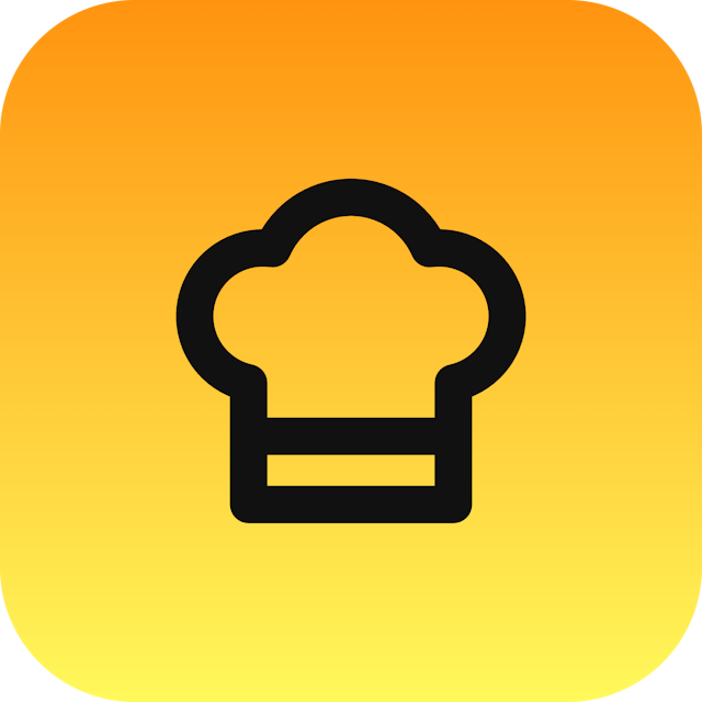 Chef Hat icon for Ecommerce logo