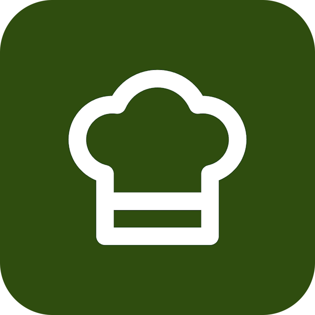 Chef Hat icon for SaaS logo