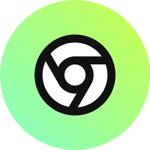 Chrome icon for Bar logo