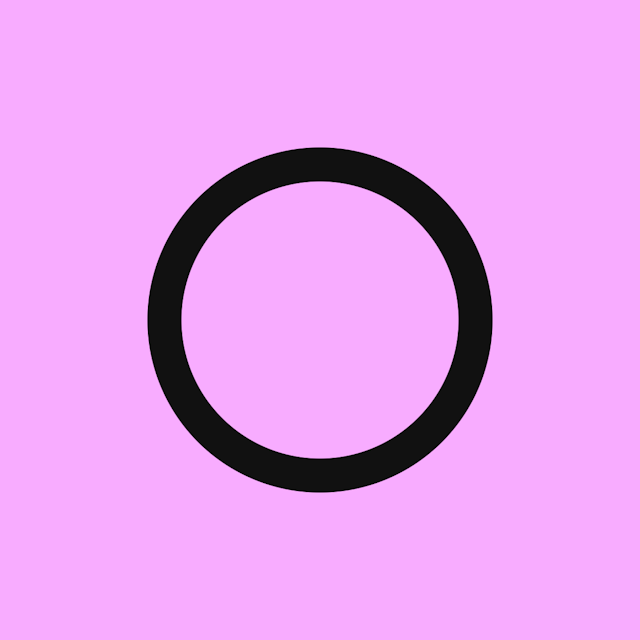 Circle icon for Website logo