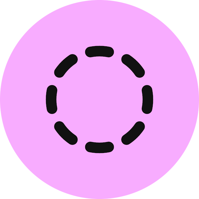 Circle Dashed icon for Marketplace logo