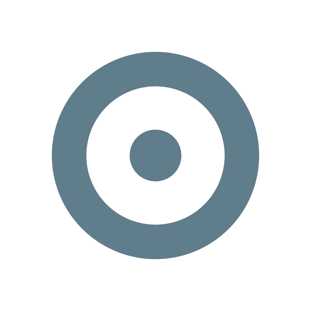 Circle Dot icon for Mobile App logo