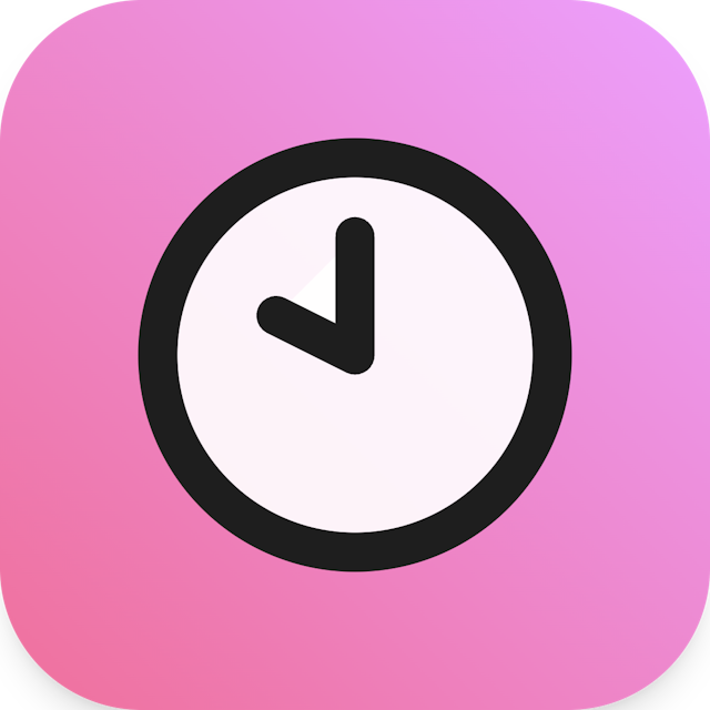Clock 10 icon for Mobile App logo