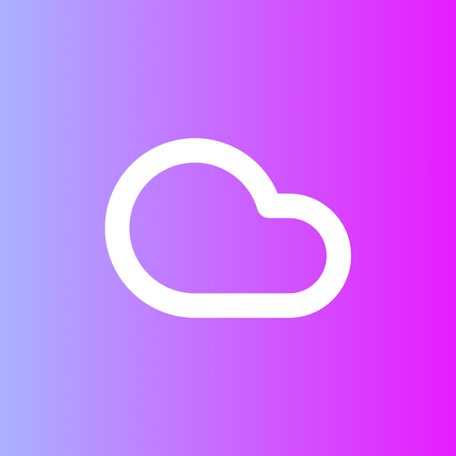 Cloud icon for Ecommerce logo