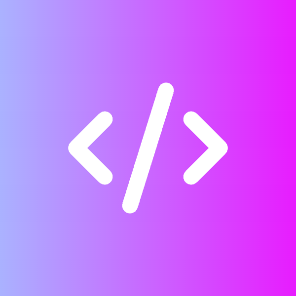 Code 2 icon for Website logo