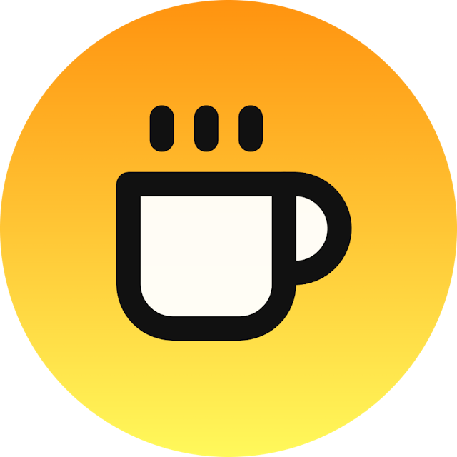 Coffee icon for Blog logo