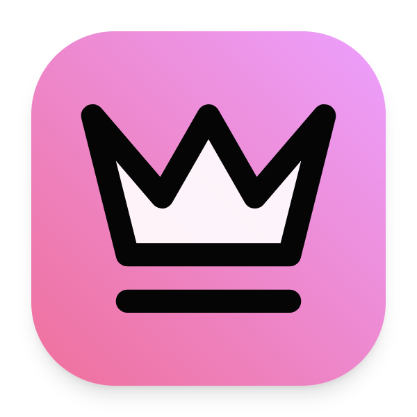 Crown icon for Blog logo