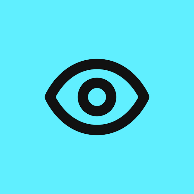 Eye icon for Photography logo