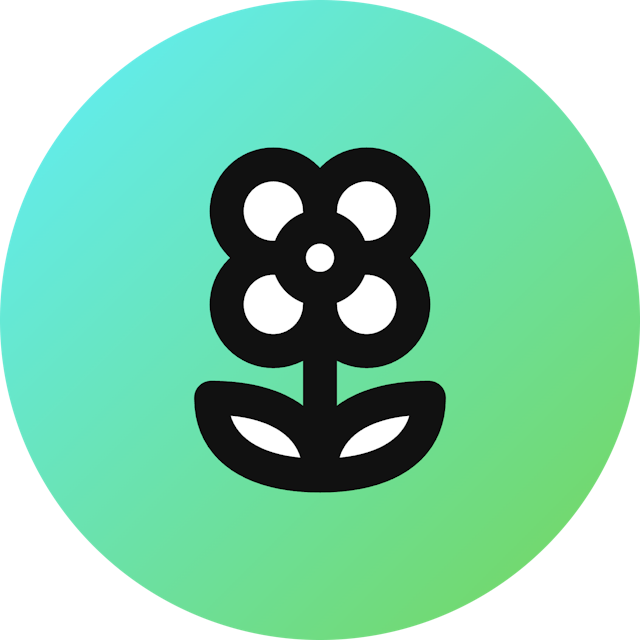 Flower 2 icon for Ecommerce logo