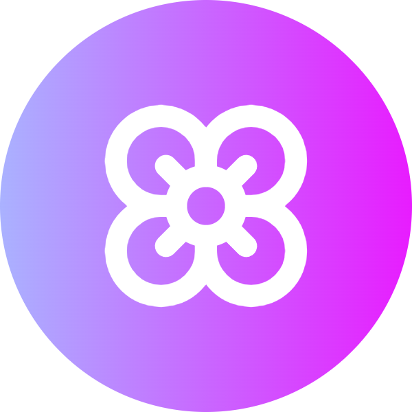 Flower icon for Restaurant logo