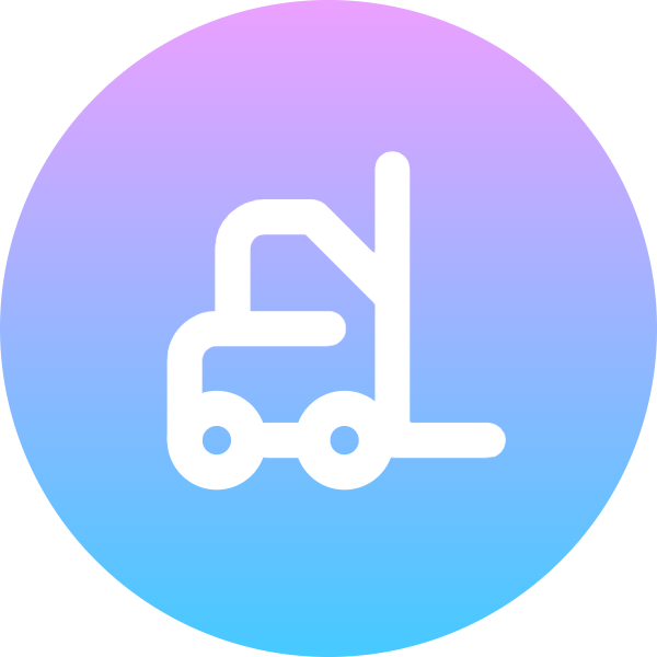 Forklift icon for Restaurant logo