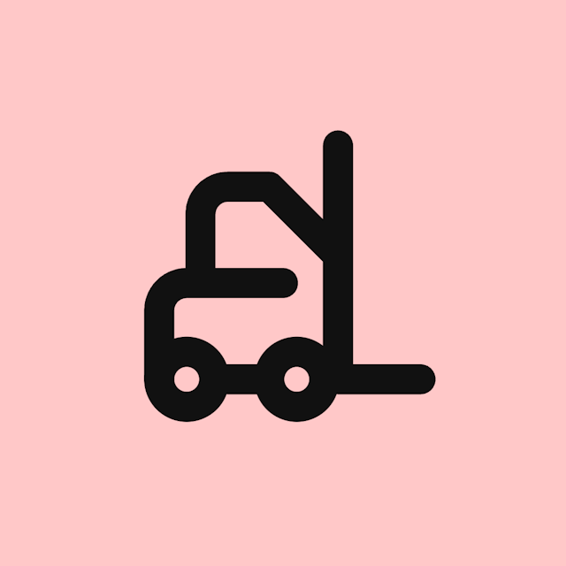 Forklift icon for Newsletter logo
