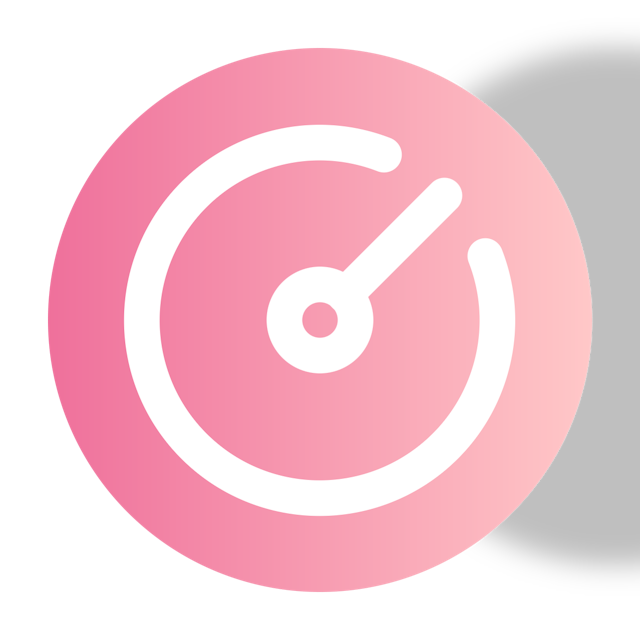 Gauge Circle icon for Ecommerce logo