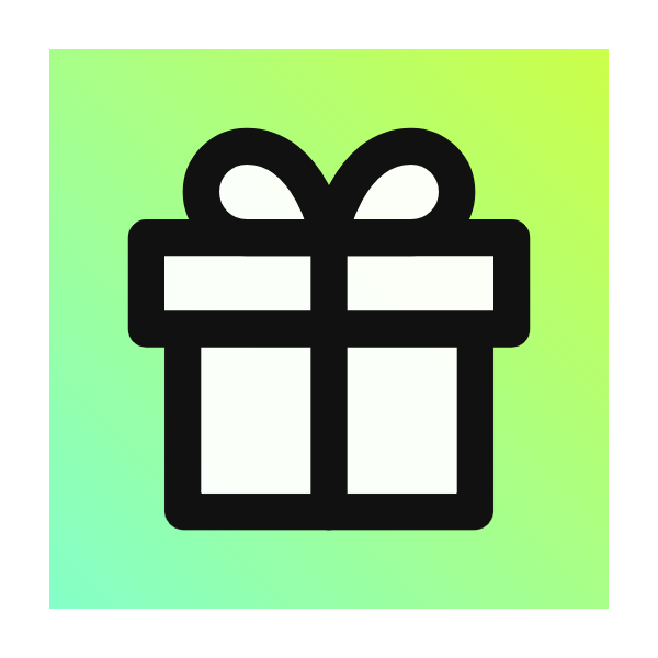 Gift icon for Ecommerce logo