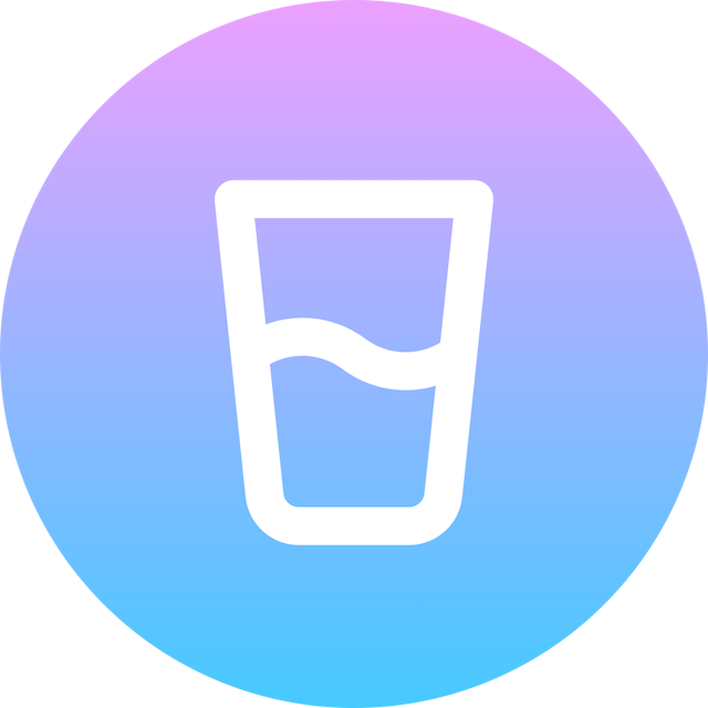 Glass Water icon for Blog logo