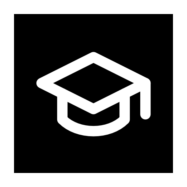 Graduation Cap icon for Ecommerce logo