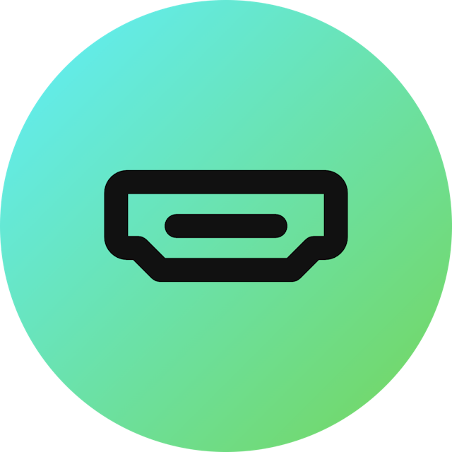 Hdmi Port icon for Game logo