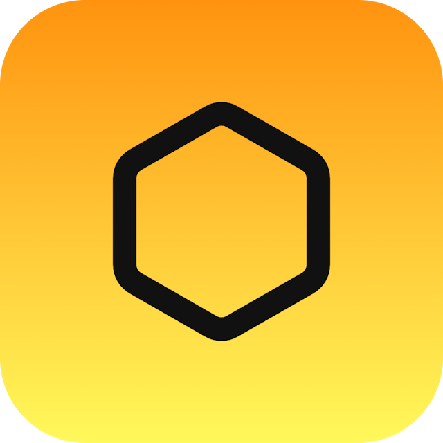 Hexagon icon for Website logo
