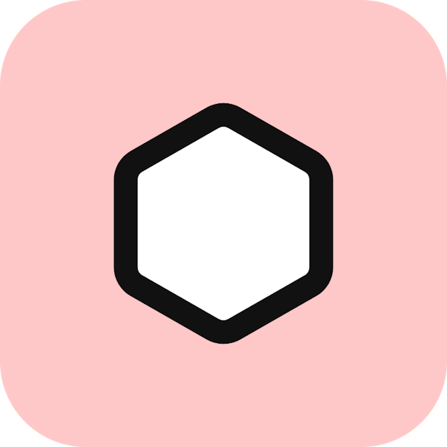 Hexagon icon for Ecommerce logo