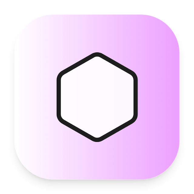 Hexagon icon for Grocery logo