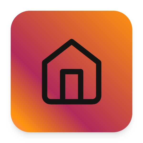 Home icon for Website logo