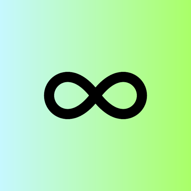 Infinity icon for Book logo