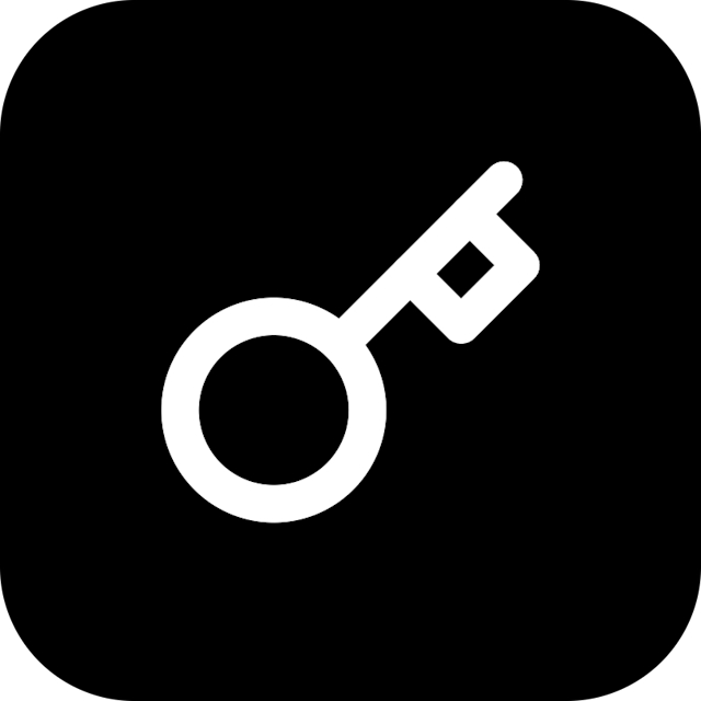 Key icon for Website logo