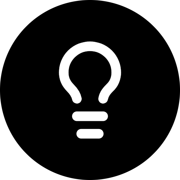 Lightbulb icon for Game logo
