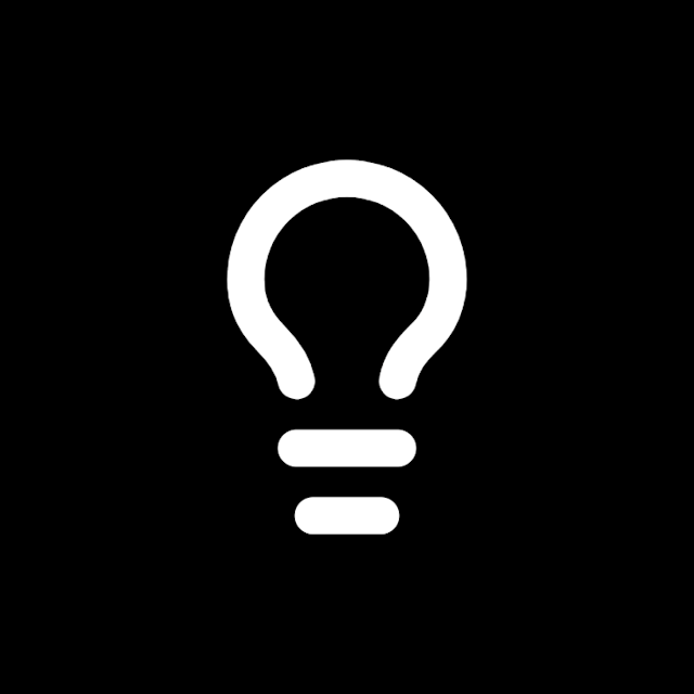Lightbulb icon for Website logo