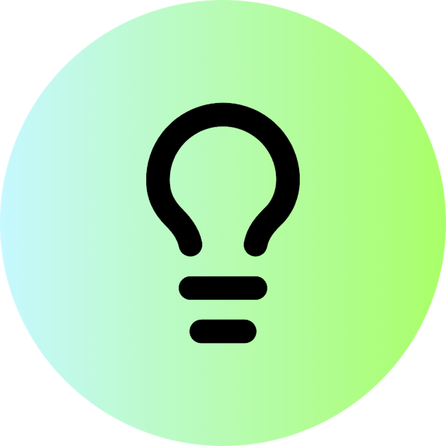 Lightbulb icon for Marketplace logo