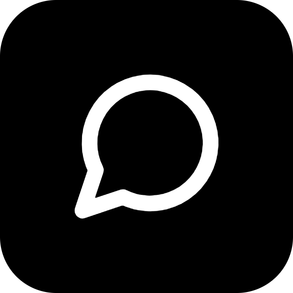 Message Circle icon for Mobile App logo