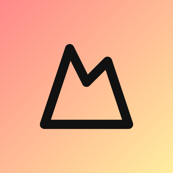 Mountain icon for Grocery logo