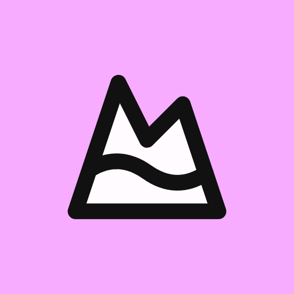 Mountain Snow icon for Game logo