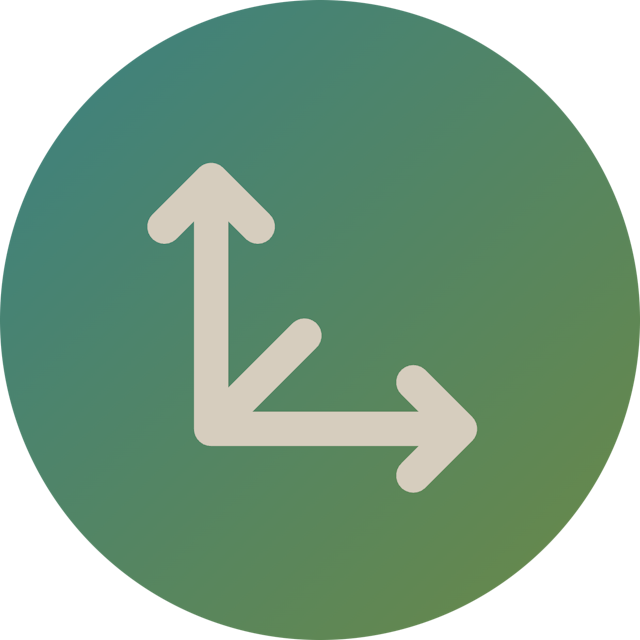 Move 3d icon for SaaS logo