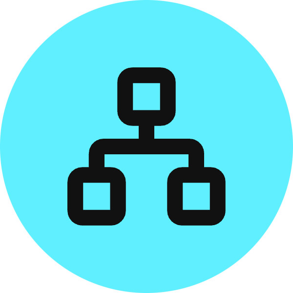 Network icon for SaaS logo
