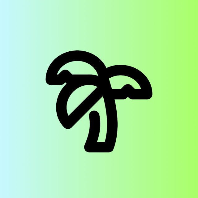 Palmtree icon for Online Course logo