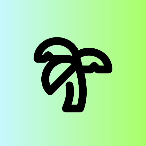 Palmtree icon for Restaurant logo