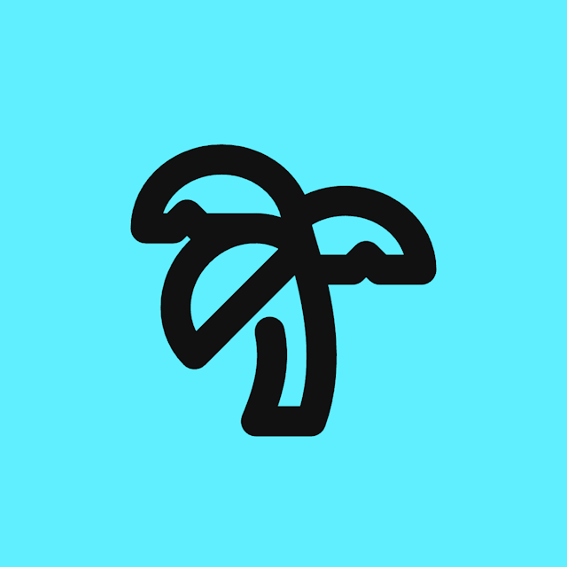 Palmtree icon for Blog logo