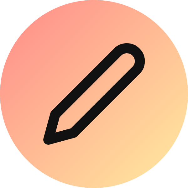 Pen icon for Podcast logo