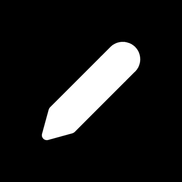 Pencil icon for Mobile App logo