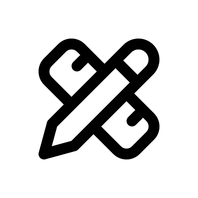 Pencil Ruler icon for SaaS logo